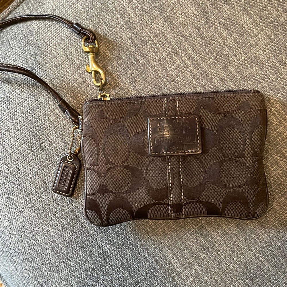Coach wristlet
